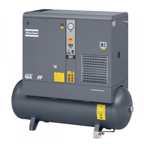 Винтовой компрессор Atlas Copco GX2 10FF TM(200) (с осушителем) 2 кВт - Atlas Copco Компрессор