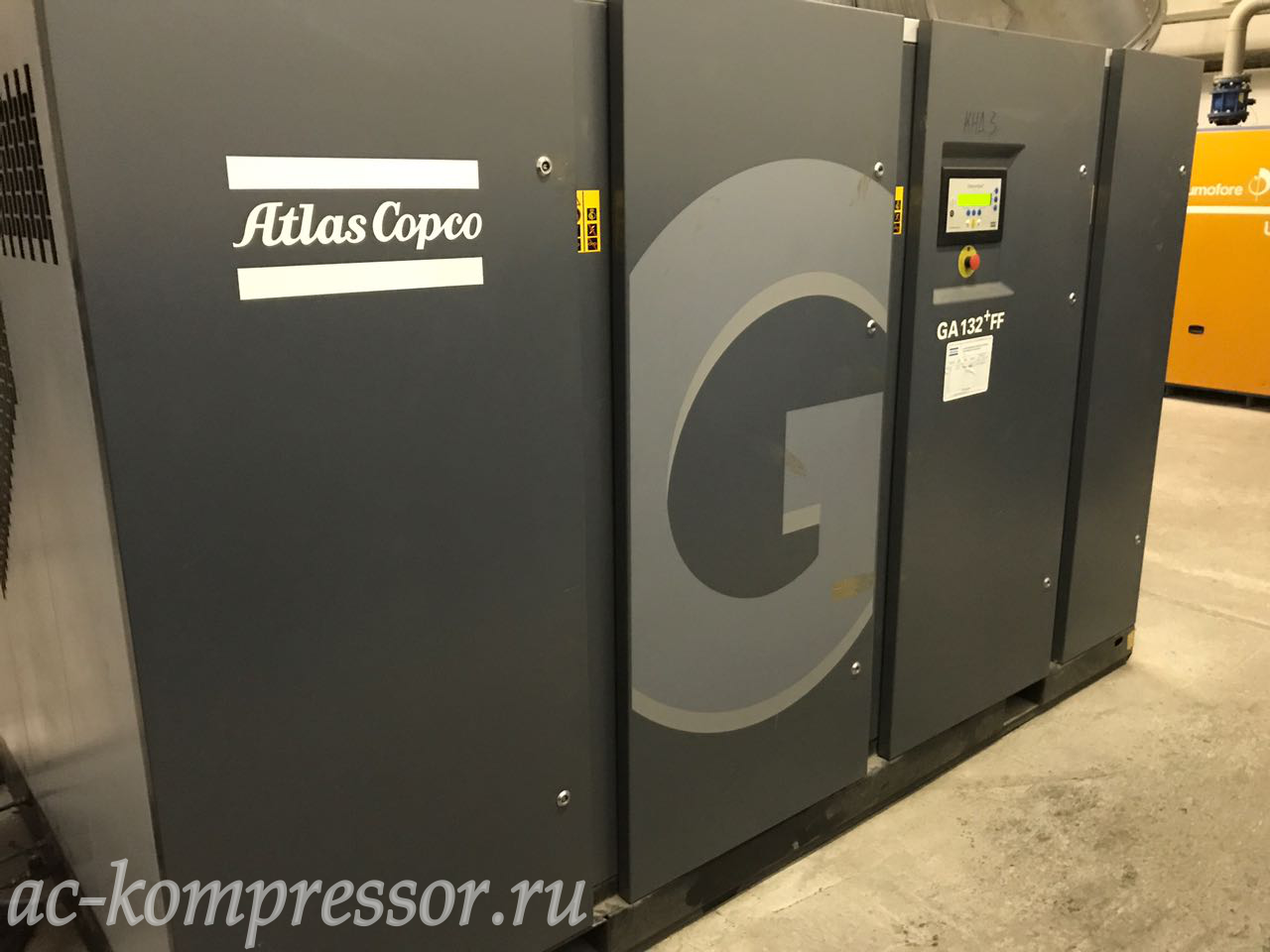 Винтовая компрессорная станция «Atlas Copco» GA 132 VST-A-FF-8.5-50APF