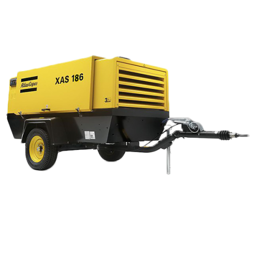 Винтовой компрессор ATLAS COPCO XAS 186 Dd (на шасси) - Atlas Copco Компрессор