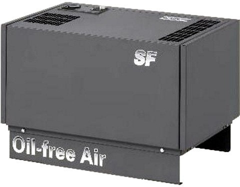 Спиральный компрессор ATLAS COPCO SF 2-10 на раме - Atlas Copco Компрессор
