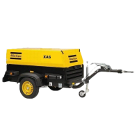 Винтовой компрессор ATLAS COPCO XAS 67 Dd Generator (на шасси) - Atlas Copco Компрессор